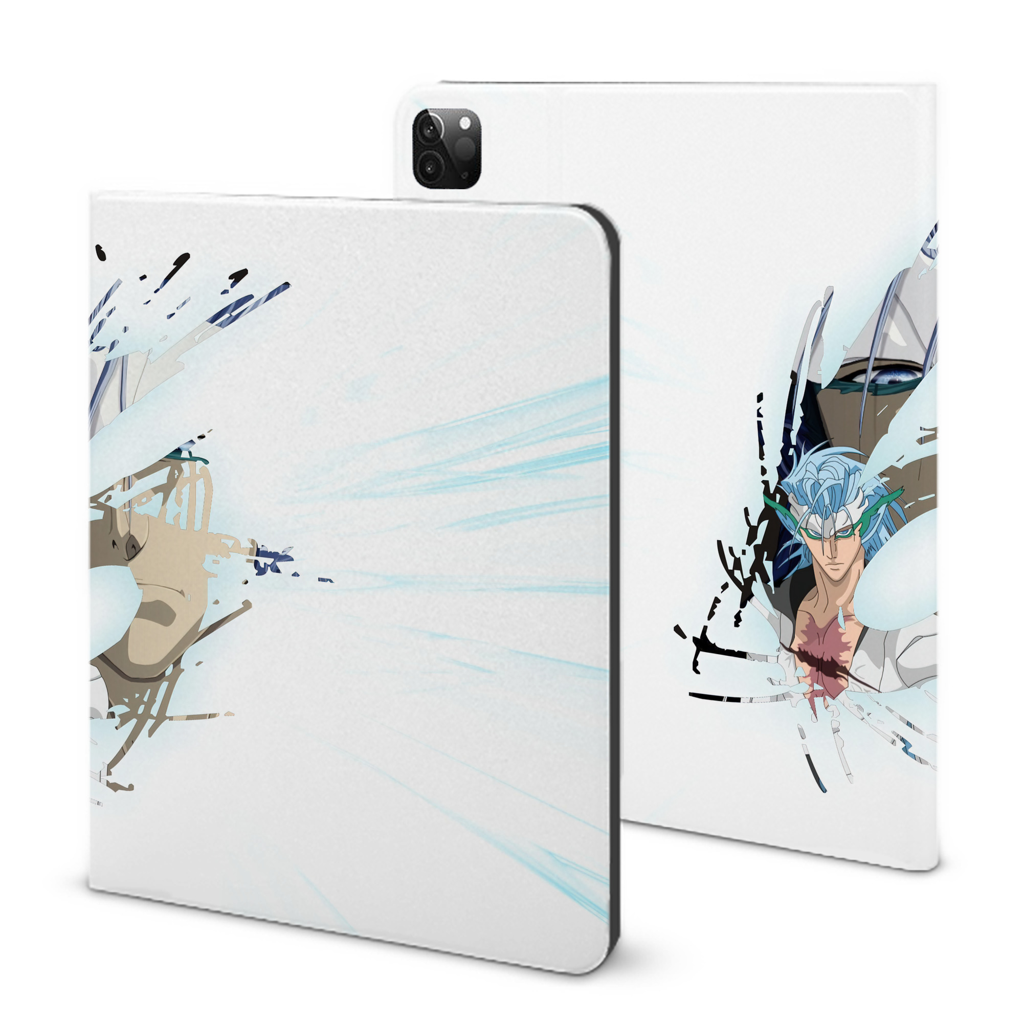 （画像用） ブリーチ BLEACH IPadケース ペンホルダー付き ブックスタイルデザイン